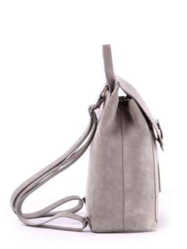 Шкільний рюкзак, модель 171465 сірий. Зображення товару, вид збоку.