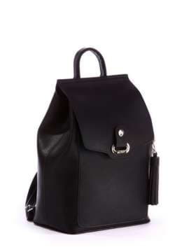 Шкільний рюкзак, модель 171466 чорний. Зображення товару, вид спереду.