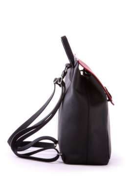 Шкільний рюкзак, модель 171467 чорний. Зображення товару, вид збоку.