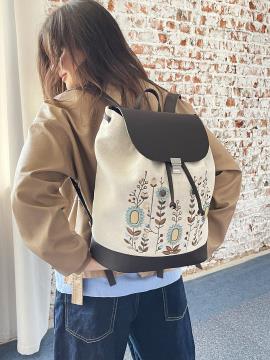 Фото товара: рюкзак з відділенням для ноутбука 260360 бежево-коричневий. Фото - 1.