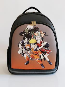 Рюкзак школьный для мальчиков и девочек Наруто alba soboni 211717 цвет темно-серый. Фото - 1