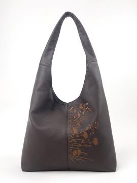 Фото товара: сумка 250243 темний шоколад. Фото - 1.