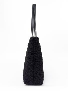 Фото товара: шопер 230323 чорний. Фото - 3.