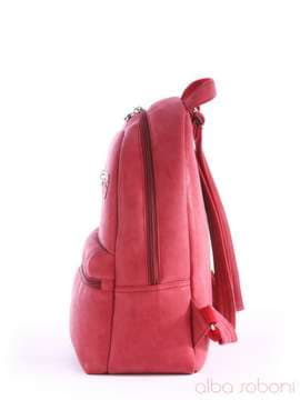 Брендовий рюкзак, модель 162072 червоний. Зображення товару, вид збоку.
