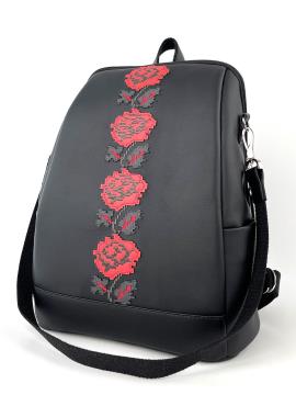 Фото товара: рюкзак для ноутбука 13,6'' та сумочка n25084 чорний. Фото - 2.