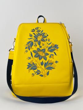 Фото товара: комплект (рюкзак та косметичка) n23010 жовтий. Фото - 2.