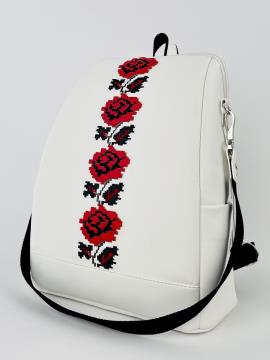 Фото товара: комплект (рюкзак та косметичка) n23014 білий. Фото - 2.