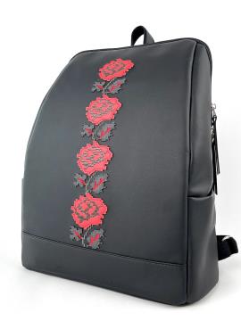 Фото товара: комплект (рюкзак та косметичка) n23015 чорний. Фото - 2.
