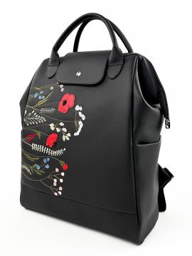 Фото товара: комплект (рюкзак та косметичка) n26104 чорний. Фото - 2.