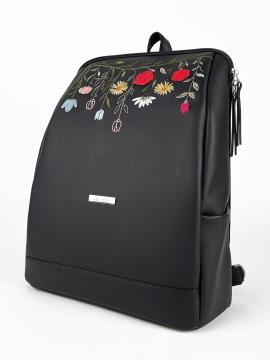 Фото товара: комплект (рюкзак та косметичка) n26109 чорний. Фото - 2.