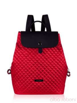 Брендовий рюкзак, модель 152317 червоний. Зображення товару, вид спереду.