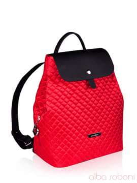 Брендовий рюкзак, модель 152317 червоний. Зображення товару, вид збоку.