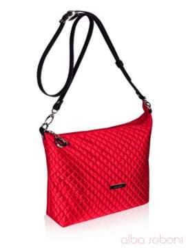 Модна сумка, модель 152327 червоний. Зображення товару, вид збоку.