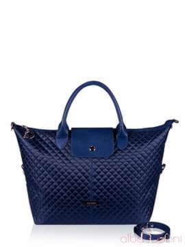 Стильна сумка, модель 152337 синій. Зображення товару, вид спереду.