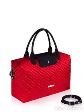 Стильна сумка, модель 152337 червоний. Зображення товару, вид збоку.