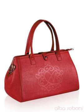 Стильна сумка, модель a14006 червоний. Зображення товару, вид збоку.