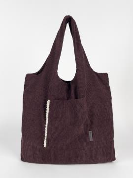 Фото товара: шопер 260400 темний шоколад. Фото - 2.