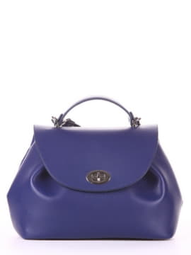 Молодіжна сумка, модель 190002 синій. Зображення товару, вид спереду.