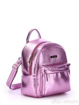 Літній рюкзак, модель 170233 рожевий. Зображення товару, вид спереду.