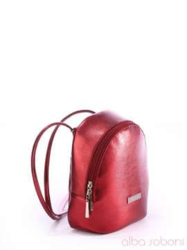 Літній міні-рюкзак, модель 170245 бордо. Зображення товару, вид збоку.