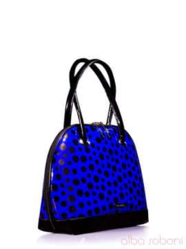 Літня сумка, модель 130717 синій. Зображення товару, вид збоку.