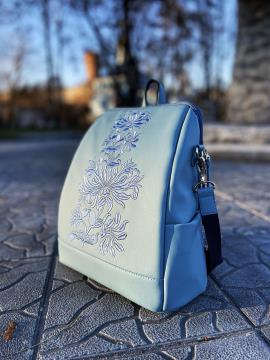 Фото товара: рюкзак u22117 блакитний. Фото - 2.