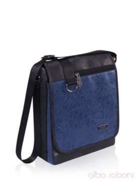 Модна сумка - unisex, модель 161201 чорний. Зображення товару, вид збоку.