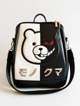 Молодіжний модний рюкзак Monokuma alba soboni 211522 колір чорний. Фото - 9