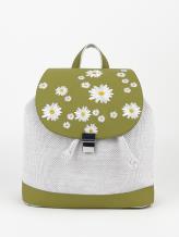 Фото товара: рюкзак 230208 фісташковий-св.сірий. Фото - 1.