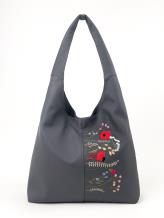 Фото товара: сумка 250244 графіт. Фото - 1.