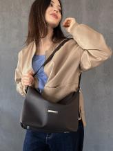 Фото товара: сумка 260022 темний шоколад. Фото - 1.