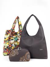 Фото товара: комплект (сумка, косметичка та шопер для покупок) n25099 мультиколор. Фото - 1.