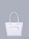 Літня сумка з вышивкою, модель 150741 білий. Зображення товару, вид ззаду.