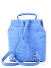 Стильний рюкзак, модель 172735 блакитний. Зображення товару, вид ззаду.