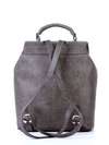 Брендовий рюкзак, модель 172736 темно-сірий. Зображення товару, вид ззаду.