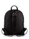 Стильний рюкзак, модель 172967 чорний. Зображення товару, вид ззаду.