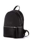 Стильний рюкзак, модель 172967 чорний. Зображення товару, вид додатковий.