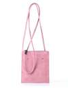 Молодіжна сумка для покупок, модель 172754 рожевий. Зображення товару, вид спереду.