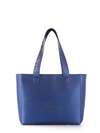 Модна сумка, модель 172935 синій. Зображення товару, вид спереду.