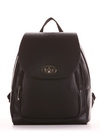 Шкільний рюкзак, модель 191761 чорний. Зображення товару, вид спереду.