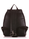 Шкільний рюкзак, модель 191761 чорний. Зображення товару, вид ззаду.