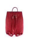 Модний рюкзак, модель 171461 червоний. Зображення товару, вид ззаду.