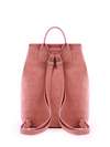 Брендовий рюкзак, модель 171462 рожевий. Зображення товару, вид ззаду.