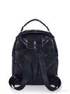 Шкільний рюкзак з вышивкою, модель 161420 чорний. Зображення товару, вид ззаду.