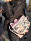 Рюкзак для дівчат із принтом BLACKPINK alba soboni 211563 колір рожевий. Фото - 3