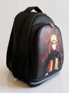 Рюкзак шкільний для підлітків аніме Наруто alba soboni 211715 колір чорний. Фото - 2