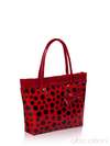 Стильна дитяча сумочка з вышивкою, модель 0183 червоний. Зображення товару, вид збоку.