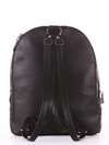 Модний рюкзак, модель 181434 чорний. Зображення товару, вид додатковий.