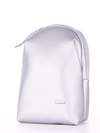 Шкільний рюкзак, модель 181451 срібло. Зображення товару, вид ззаду.