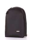 Шкільний рюкзак, модель 181452 чорний. Зображення товару, вид ззаду.